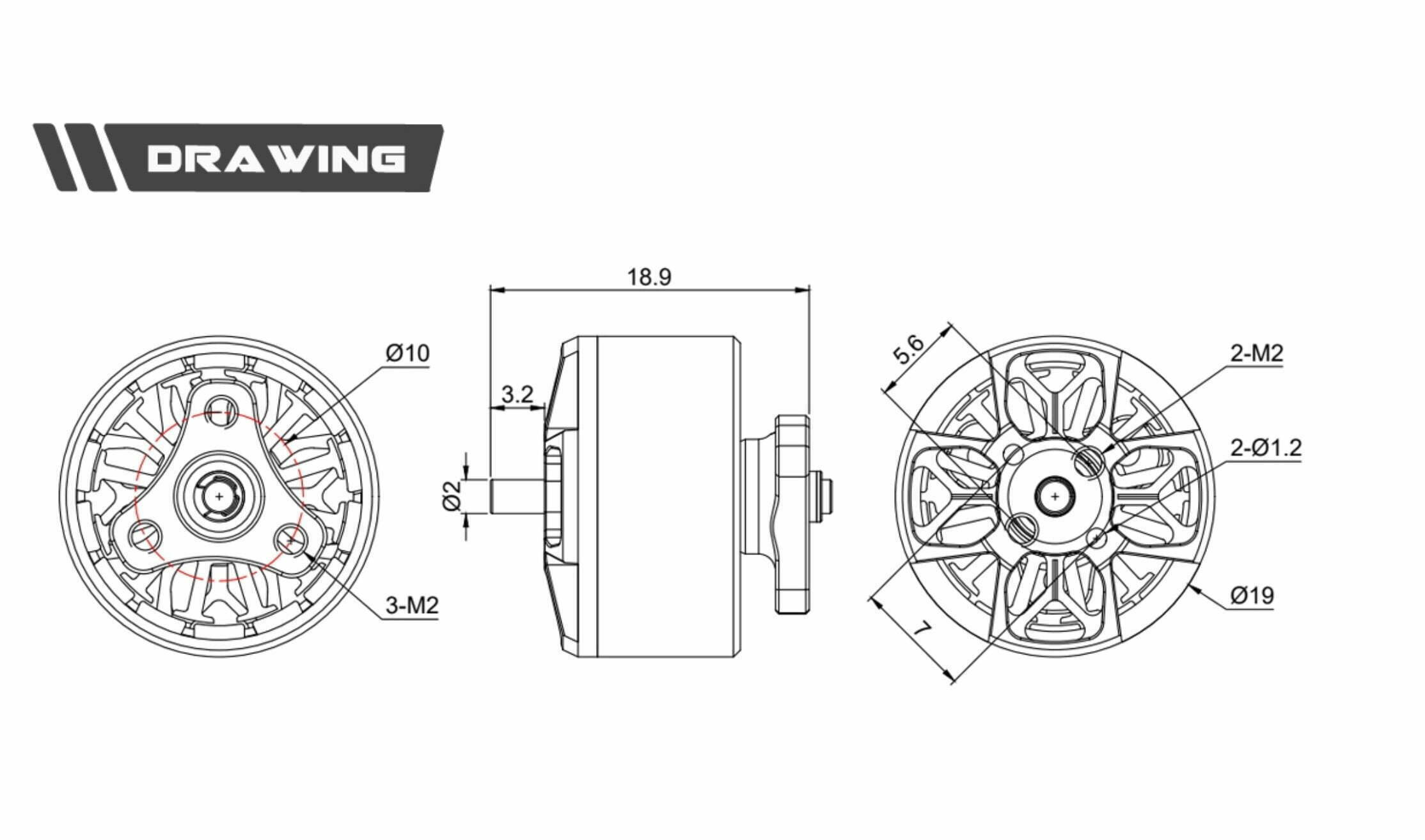 Axis Flying C Motor For Dji Avata Upgrade Kv Mantisfpv